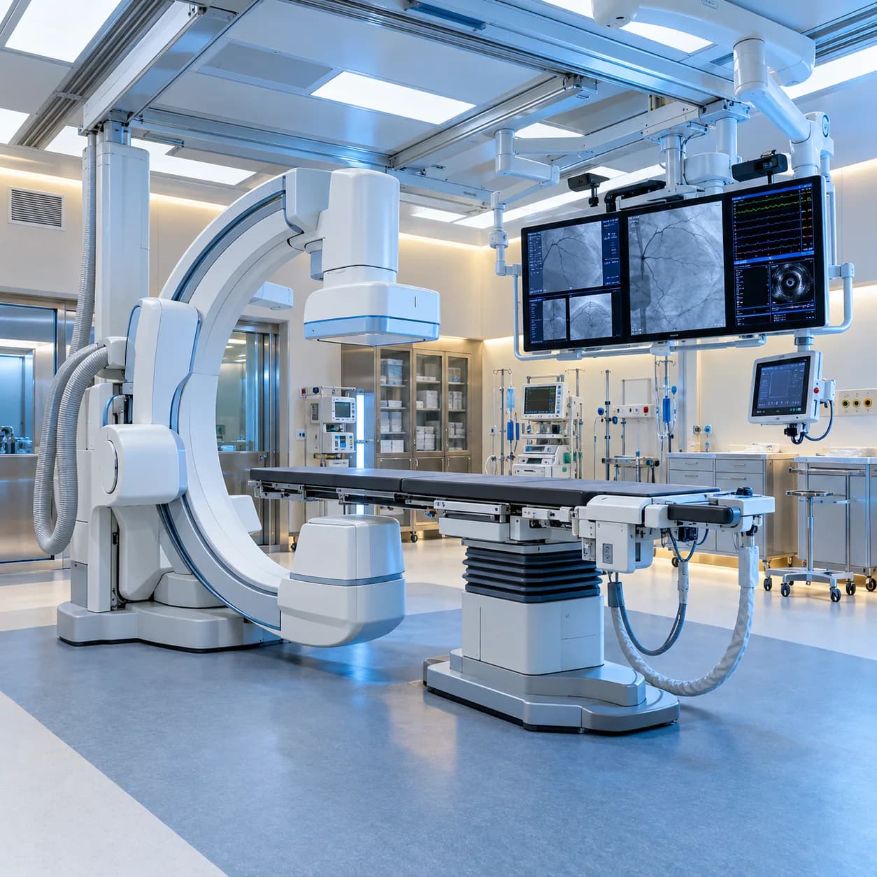 Digital cath lab